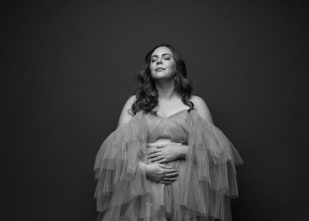 High end maternity photography wall art heirloom