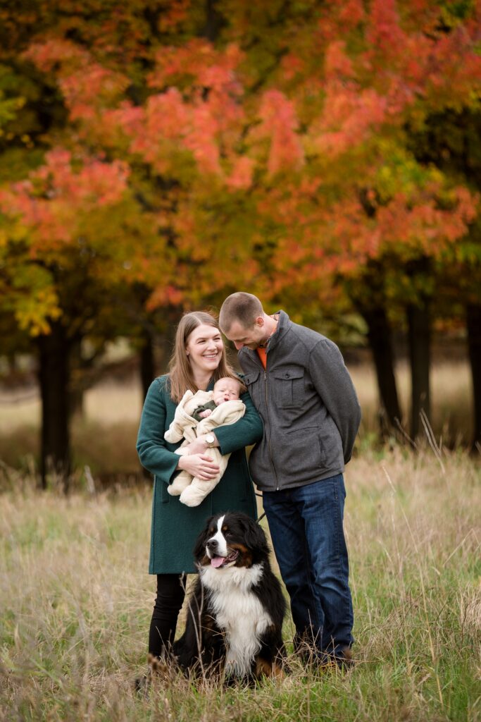 Fall mini session at North Point Lighthouse