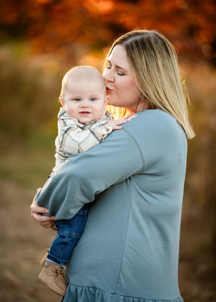 Fall mini session at Forest Exploration Center